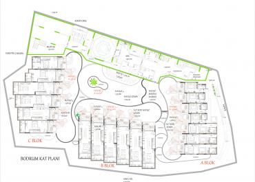 RESIDENCE 222 | Hisarönü Low Lwl Site Plan