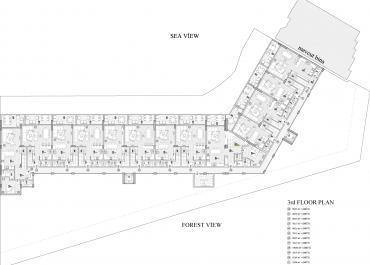 Residence 222 I Karagözler Third Floor Plan