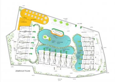 Residance 222 | Hisarönü Upper Lwl Site Plan
