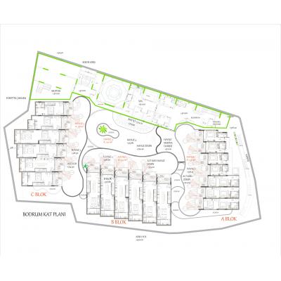 RESIDENCE 222 | Hisarönü Low Lwl Site Plan