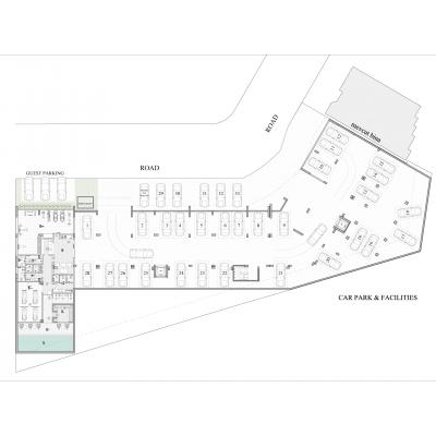 Residence 222 I Karagözler Parkplatz & Einrichtungen